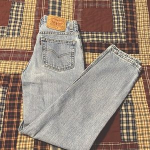 Aged Levi Jeans Tapered Leg